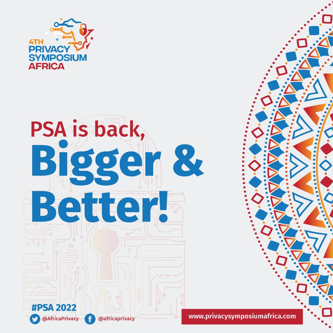 AfricaPrivacy's tweet photo. It's not just an ordinary #DataPrivacy event... it's BIGGER and BETTER! 

Join us next week as we launch the #PSA2022 roadmap.

#PSA2022 #DataProtection https://t.co/oeAMSLZjUf