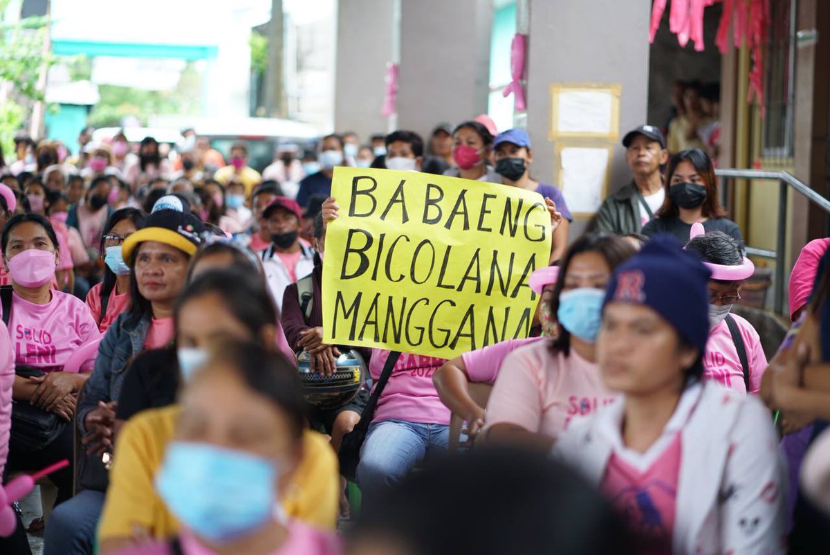 aikarobredo's tweet photo. Spent the day going around 3rd district of Camarines Sur to proudly campaign for Cong. Gabby Bordado, Team Leni-Kiko and Tropang Angat. Marhay na Aika asin Dios mabalos!! 🌸🌸 https://t.co/11LbhZft9g