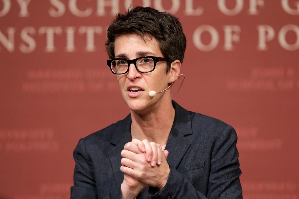 nypost's tweet photo. Rachel Maddow will soon go to once-a-week schedule on MSNBC https://t.co/GyRGc620Fr https://t.co/7kHt6O2PCK