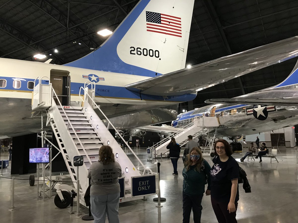 Looking for a job where you can use your social skills? Call CCBDD office or visit https://t.co/rPQbnz2305 to ask about becoming a #DirectSupportProfessional. As a DSP, you can join Jenny White and other great people on trips like this one to the Air Force Museum. https://t.co/ILg3KsmITu