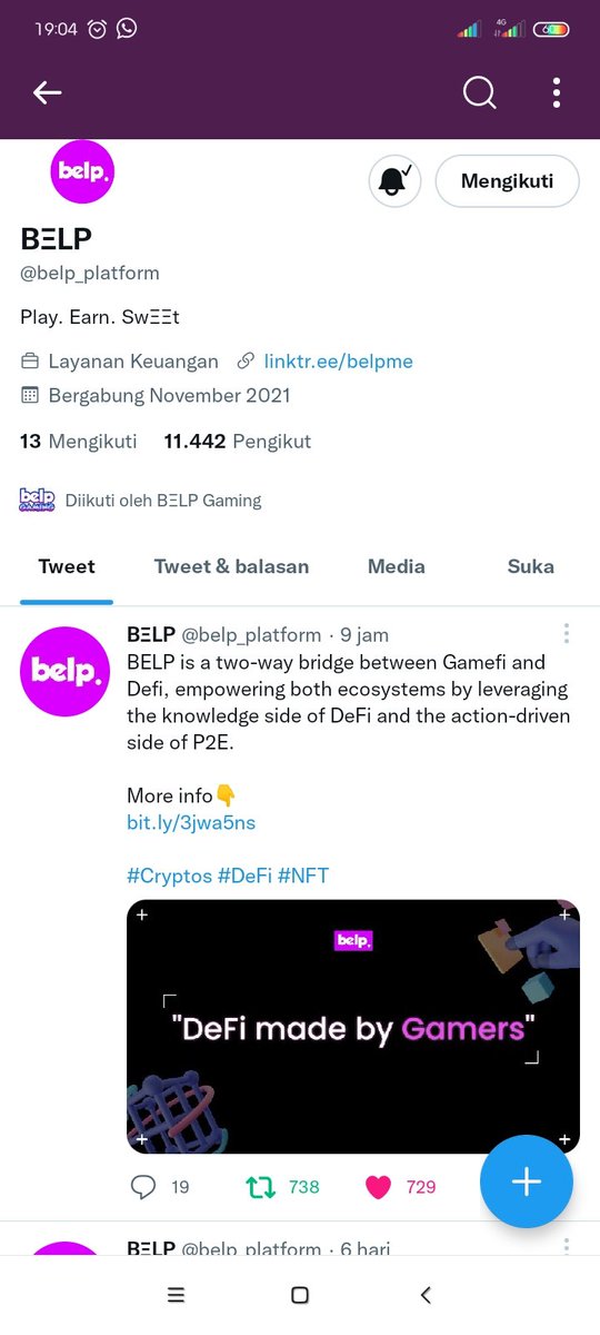 haiyass14's tweet photo. @sof1azara03 @belp_game @belp_platform Done proff @sof1azara03 @belp_game @belp_platform 🍀 https://t.co/b0OOPvZO12
