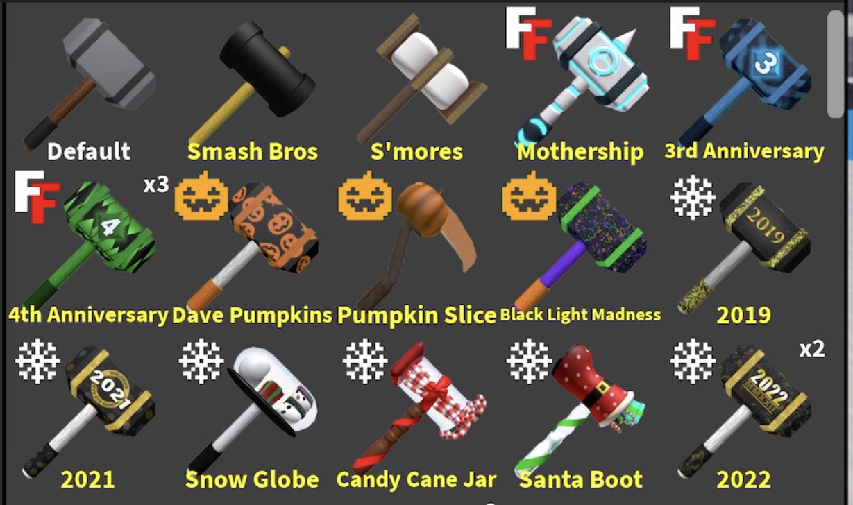 Candy Cane Jar Hammer, Flee The Facility Wiki