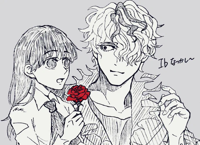 リメイクの話してたら思わず描いてしまった
ギャリイヴ超好きです 
