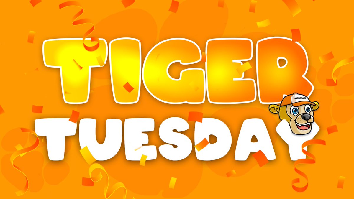 TypicalTigerNFT's tweet photo. You already know it’s gonna be a GM!! #SaveTheTigers https://t.co/uYjMZHS9WX