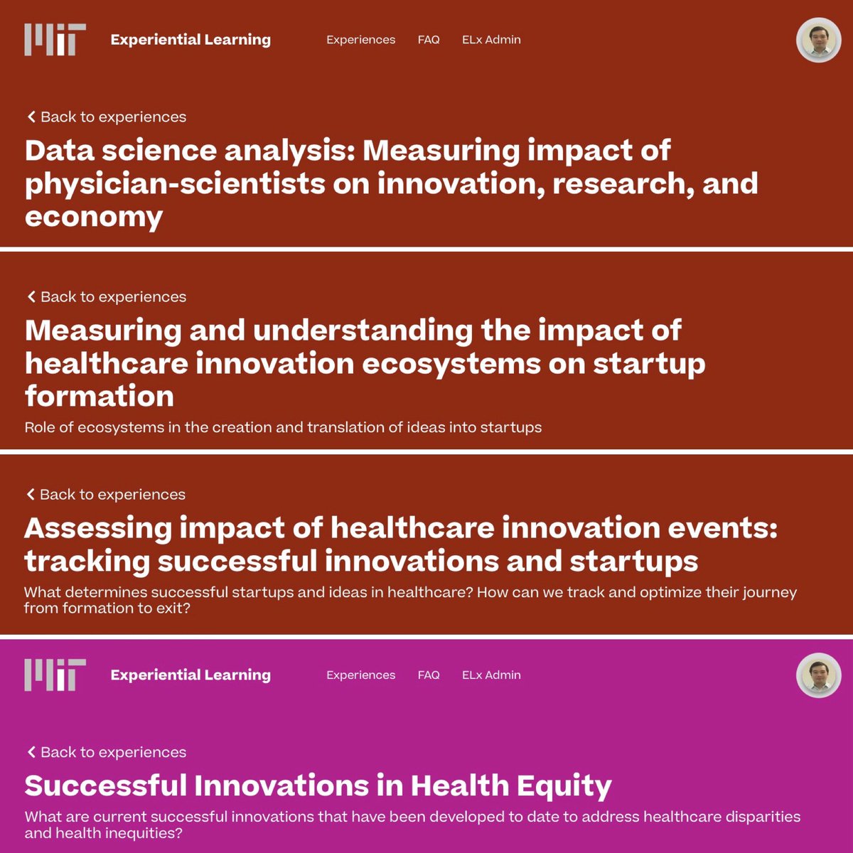 We’re actively recruiting students at <a href="/MIT/">Massachusetts Institute of Technology (MIT)</a> <a href="/Wellesley/">Wellesley College</a> for summer #research! elx.mit.edu

1) Impact of #PhysicianScientist on #Innovation #Research #Economy
2) Impact of #HealthCare #Innovation #Ecosystem
3) Impact of #Innovation Events
4) #Health #Equity Innovations