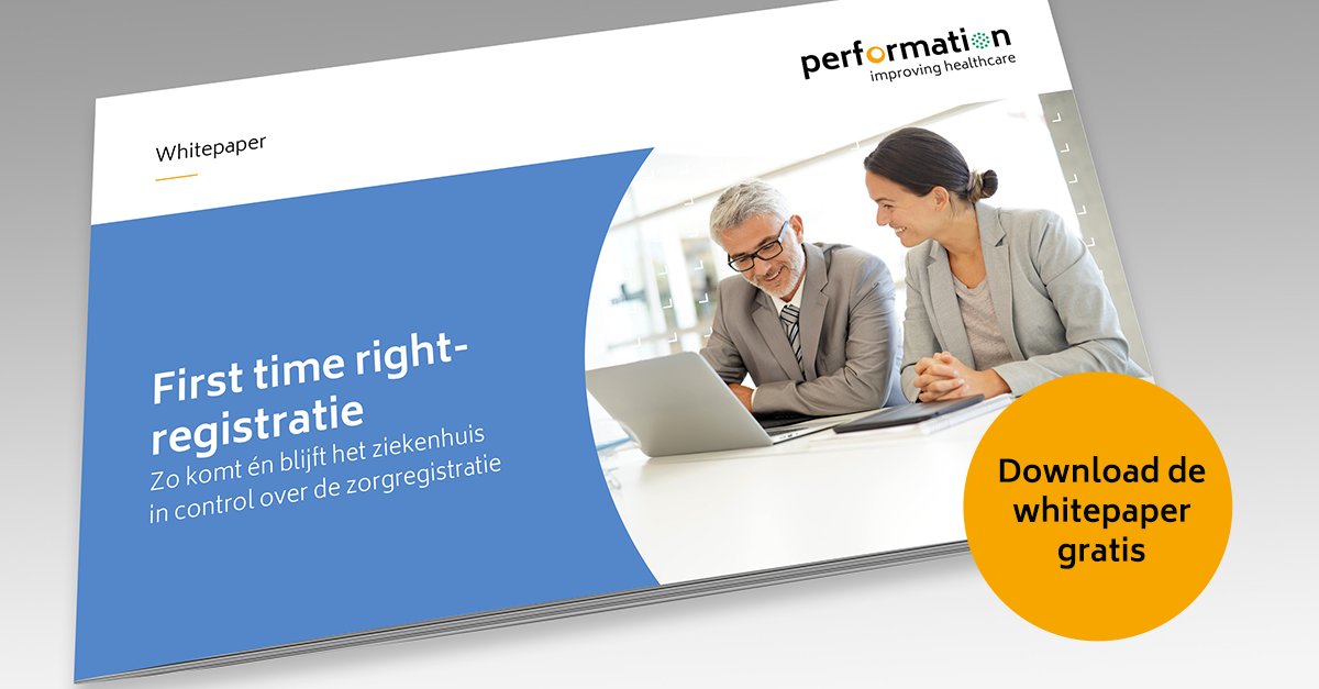 Goede #zorgregistratie is essentieel om patiënten de juiste #zorg te kunnen bieden en te zorgen dat een #ziekenhuis financieel gezond is en blijft. Lees in deze whitepaper wat FTR-registratie het ziekenhuis oplevert! 
✔️ Download hier de whitepaper: bit.ly/3rGFfgH