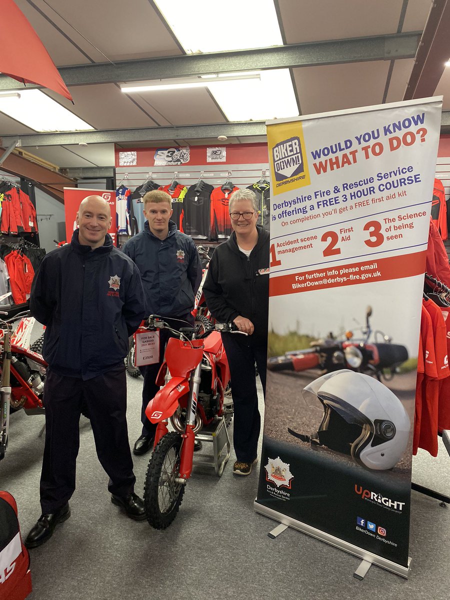 BikerDown Derbyshire tweet media