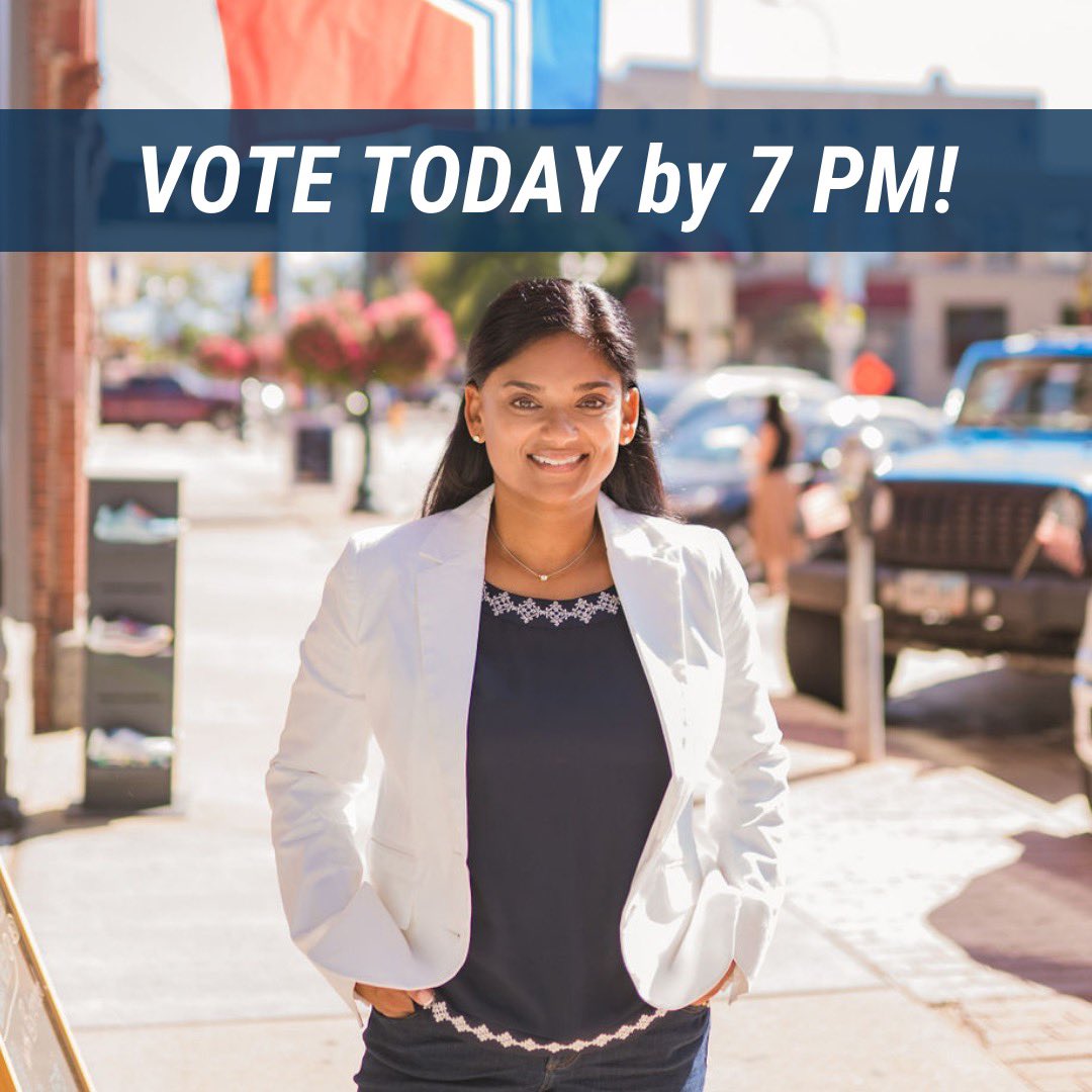 taneezaforsf's tweet photo. I would appreciate your vote today! Polls close at 7 pm, find your voting location at https://t.co/FiIXRAF0J7.

Thank you, Sioux Falls! 🗳 https://t.co/geOeRH5jAI
