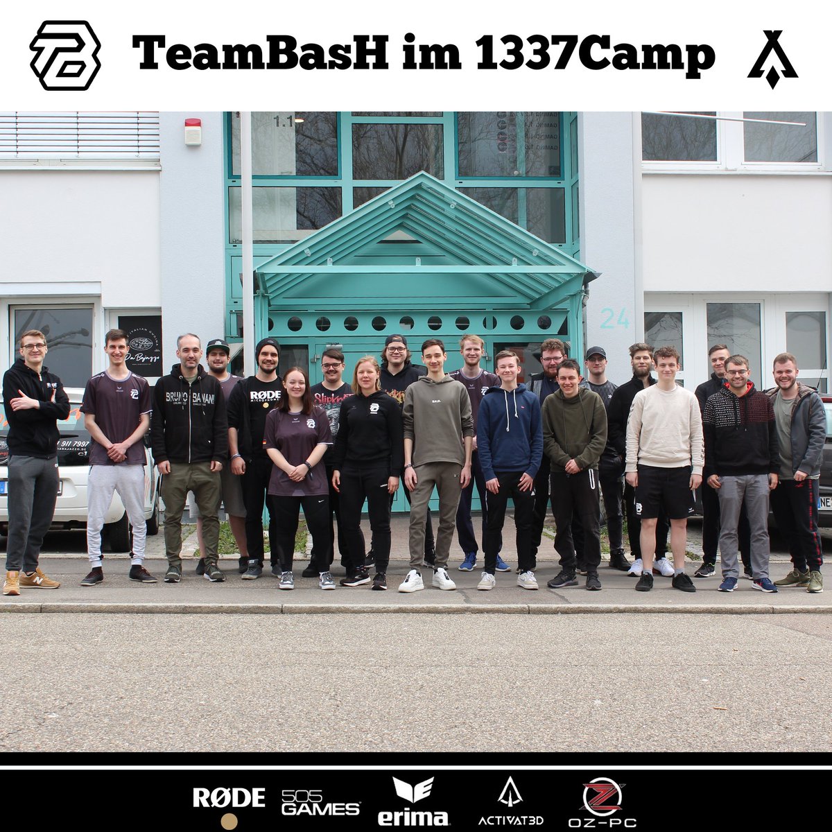 TeamBasH Gaming (@teambash_gaming) on Twitter photo LAN-PARTY April 2022
---------------------------------------------
Hier bekommt ihr einen kleinen Einblick in unsere erste LAN-Party im <a href="/1337Camp/">1337Camp</a> (Stuttgart). 
In den folgenden Tagen bieten wir immer mehr Einblicke von der Lan und was dort alles geschehen ist. Also Augen auf!😉 LAN-PARTY April 2022
---------------------------------------------
Hier bekommt ihr einen kleinen Einblick in unsere erste LAN-Party im <a href="/1337Camp/">1337Camp</a> (Stuttgart). 
In den folgenden Tagen bieten wir immer mehr Einblicke von der Lan und was dort alles geschehen ist. Also Augen auf!😉