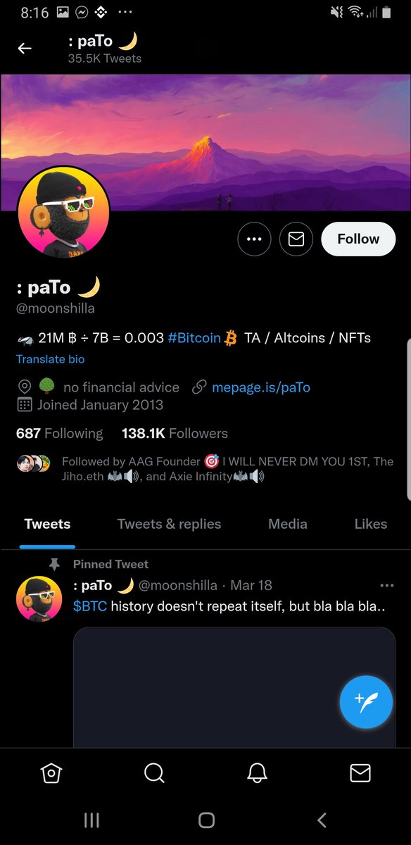 warrenperidoo's tweet photo. @P2E_Daily @ashwsbreal @crypto_bitlord7 @moonshilla @TizianoPre11 Sana mapili prof 🙏 https://t.co/fnHryg9FrB