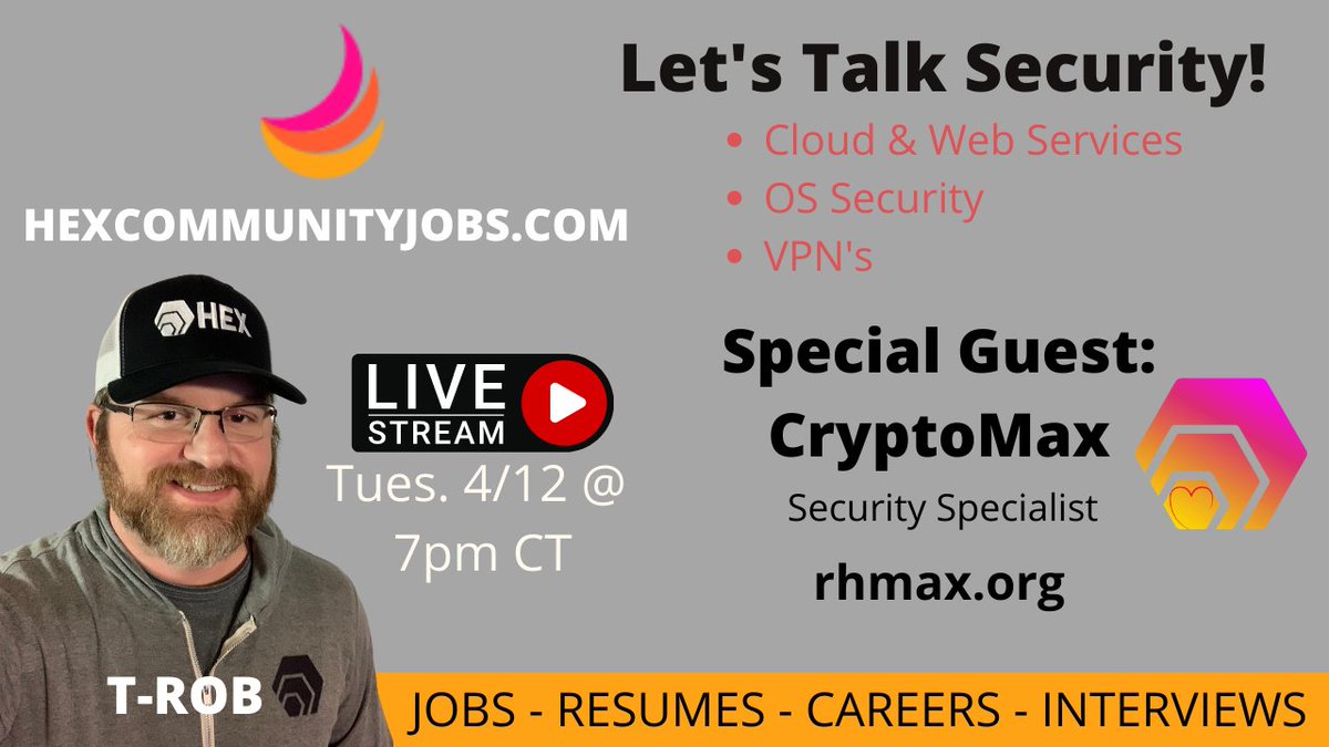 TrobAssets's tweet photo. TONIGHT!!!!! Make sure you tune in to learn about ways to keep your money and identity safe!https://t.co/SyJAdyw4Pe #Hexcians #pulsechain #Pulsex #RichardHeartWin #cryptosecurity #osecurity #VPN @rhmaximalist @jobs_hex @ansondj https://t.co/Mgt9zmwaLT