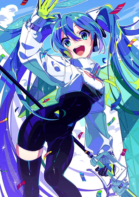 レーシングミク2022💫 #GSRファンアート2022 #fightgsr 