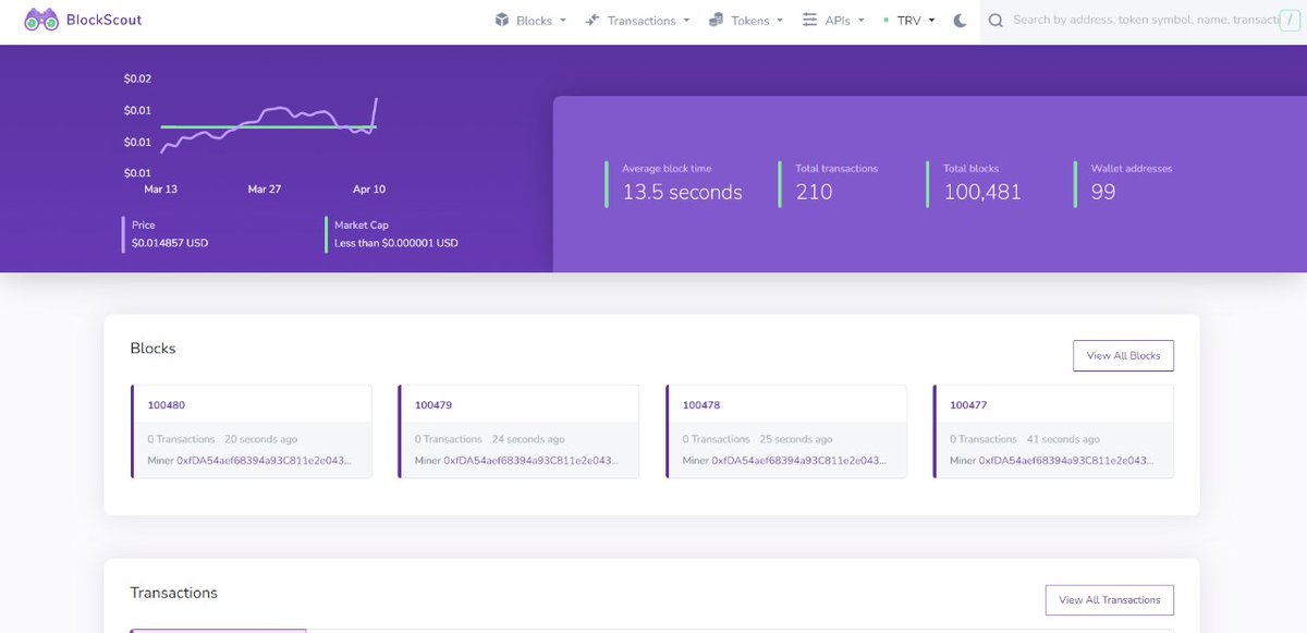 eemanalo's tweet photo. @WatcherGuru TRIVEUM CHAIN IS BACK. 🔥 CHECK OUT THE LATEST UPDATE OF TRV BLOCK CHAIN, THE TRV SCAN 😇🔥😇. THE NEXT BLOCKCHAIN THAT WILL SHAKE THE CRYPTO WORLD 😇

#BLOCKCHAIN 
#TRVCHAIN 
#BSC

https://t.co/rGMjIXAyLH

https://t.co/RVDpVQNMh9
https://t.co/YnlKn1ejzJ https://t.co/lcnIVnFYQB