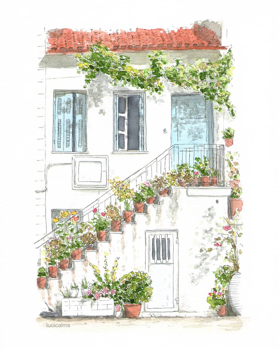 lucicalms_art's tweet photo. #PortfolioDay 🌺

I like pencil and watercolor. https://t.co/1debBicCsB