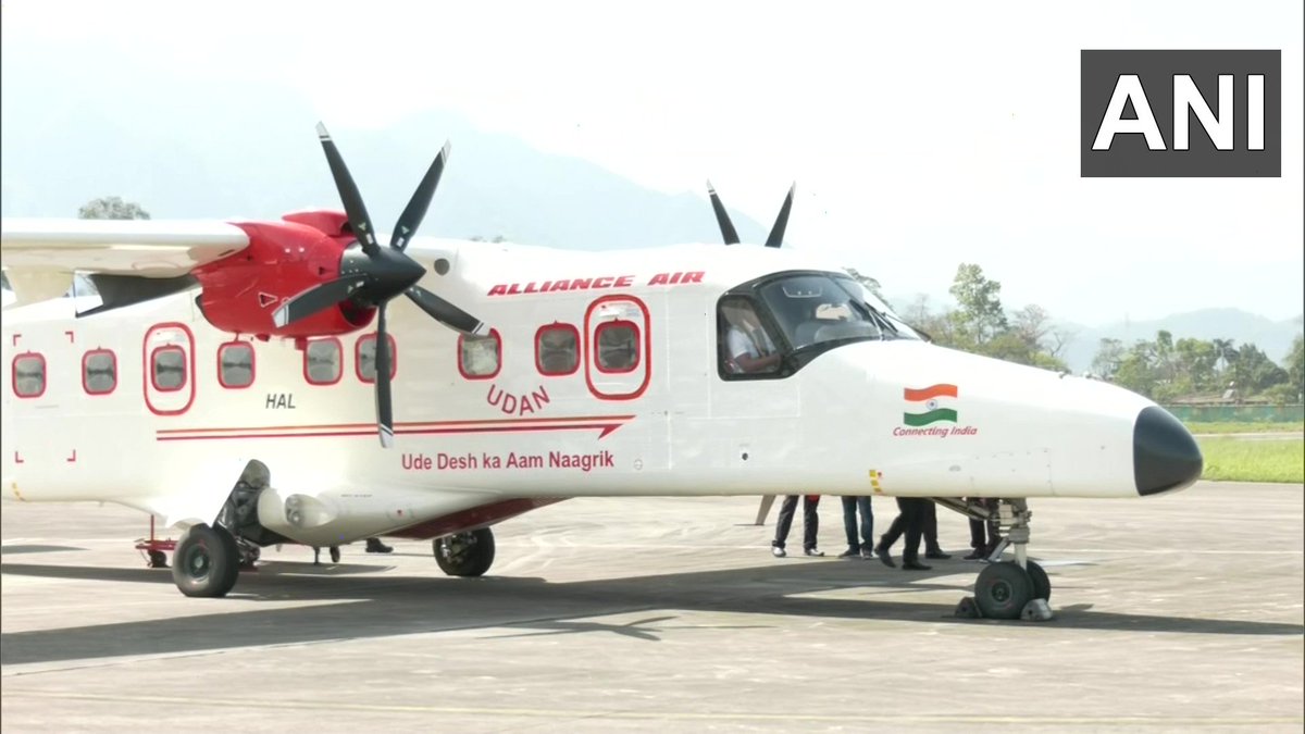 India's first #MadeInIndia Aircraft Dornier 228 is ready to flying. This show india is moving towards #आत्मनिर्भरभारत 🇮🇳 and it's proudfull moments for every Indians.