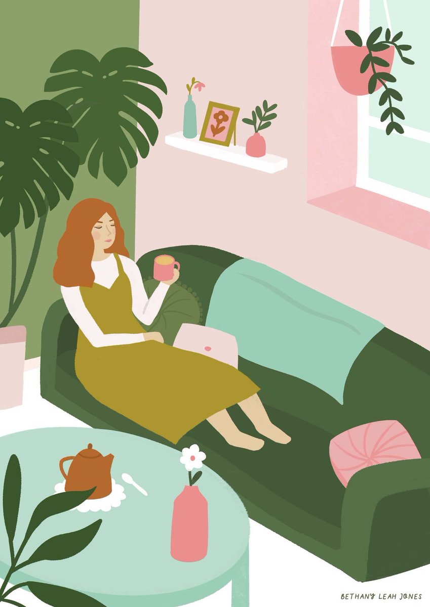 bethanyleahj's tweet photo. It’s #portfolioday again!
I’m Beth, an illustrator in the north of the UK. I love colourful scenes inspired by the everyday &amp; nature 🌼 https://t.co/FZgLJFA1LR