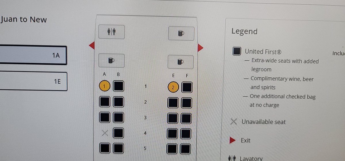 KnicksMayor's tweet photo. Just a thought @united ... When my reservation has two people, wouldn't the logic put the seats together? Why would I have to change this on my own? Already fixed now but something to pass on to operations technology. https://t.co/Kyjk0Nw2Kc