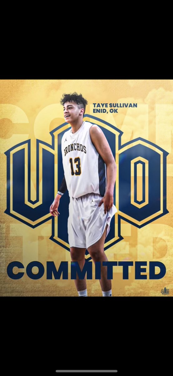 Committed!!! Blessed for the opportunity and excited to get to work!🔵🟡 #RollChos <a href="/CoachBobHoffman/">Bob Hoffman</a> <a href="/danielxwheeler/">Daniel Wheeler</a> <a href="/CoachMattMoss_/">Matthew Mossman</a> <a href="/405graphics/">405 Graphics</a>