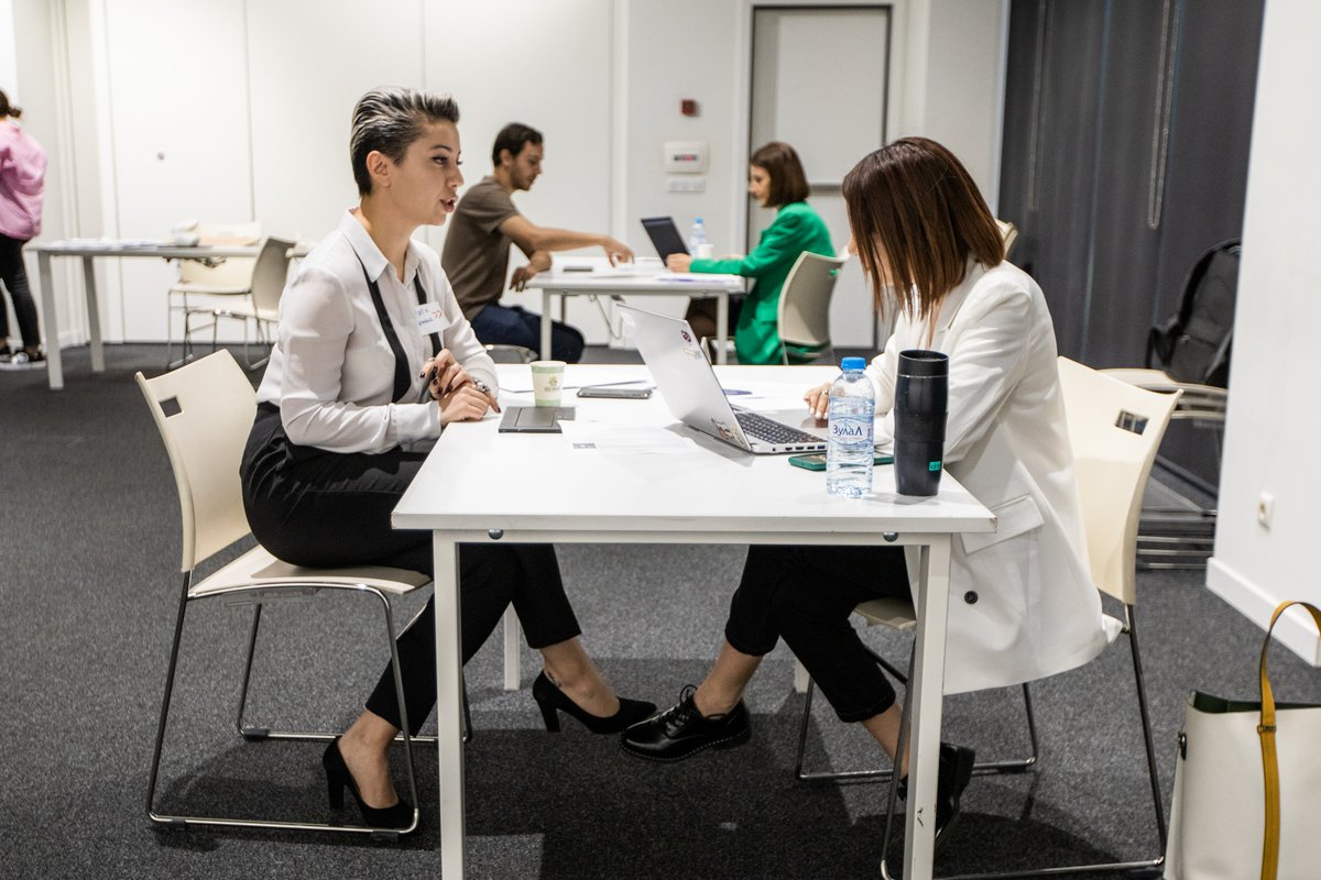 RepatArmenia's tweet photo. On April 6 we held #SpeedRecruiting event together with @tcf_agency. During the event 17 participants had short job interviews with company's representatives.
#repatarmenia #tcf https://t.co/JLvz1yRLdX