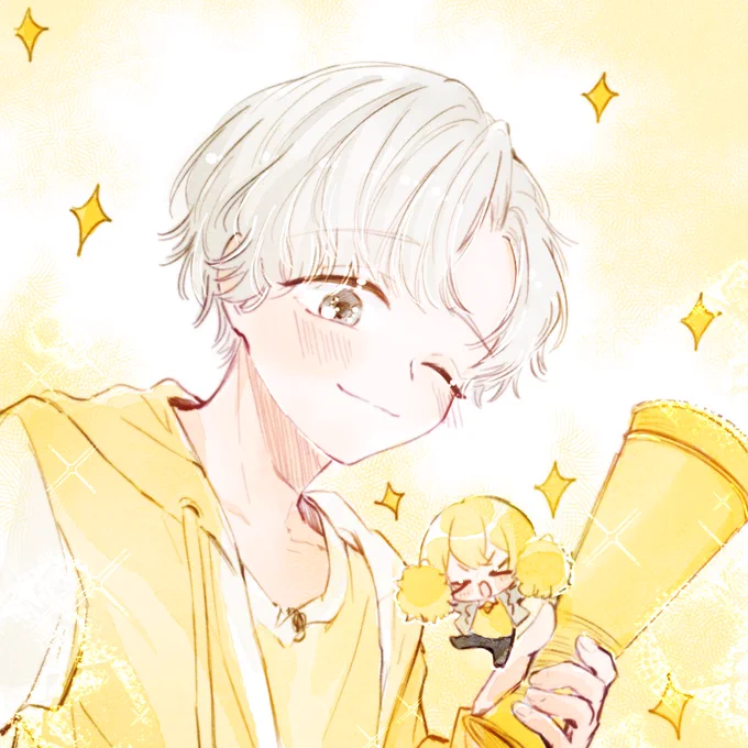 るぅとくん
新しい髪色が似合う💛(⸝⸝> <⸝⸝)
#るぅとくん
#すとぷりギャラリー 