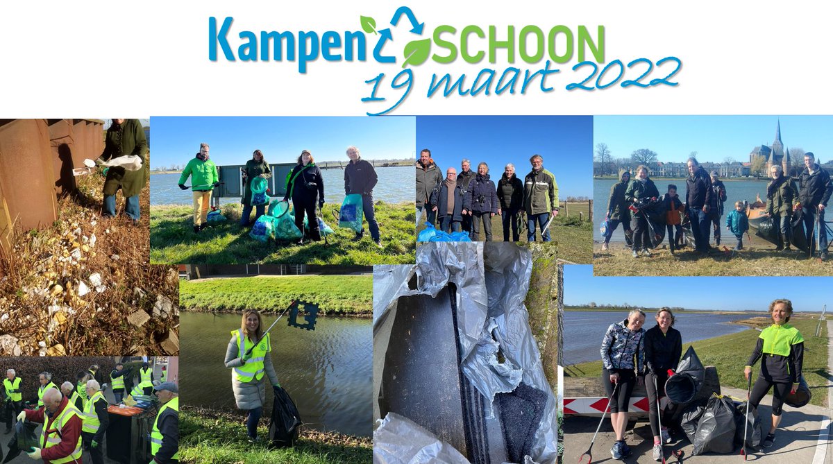 KampenSchoon's tweet photo. Evaluatie van gecombineerde  @NederlandSchoon @SchoneRivieren in #kampen langs de #ijssel, gedaan.  
Goed samengewerkt,  Tops en Tips verzameld. Met z;n allen op naar @WorldCleanupDay 2022
@gemKampen https://t.co/xoPQfS8nOT