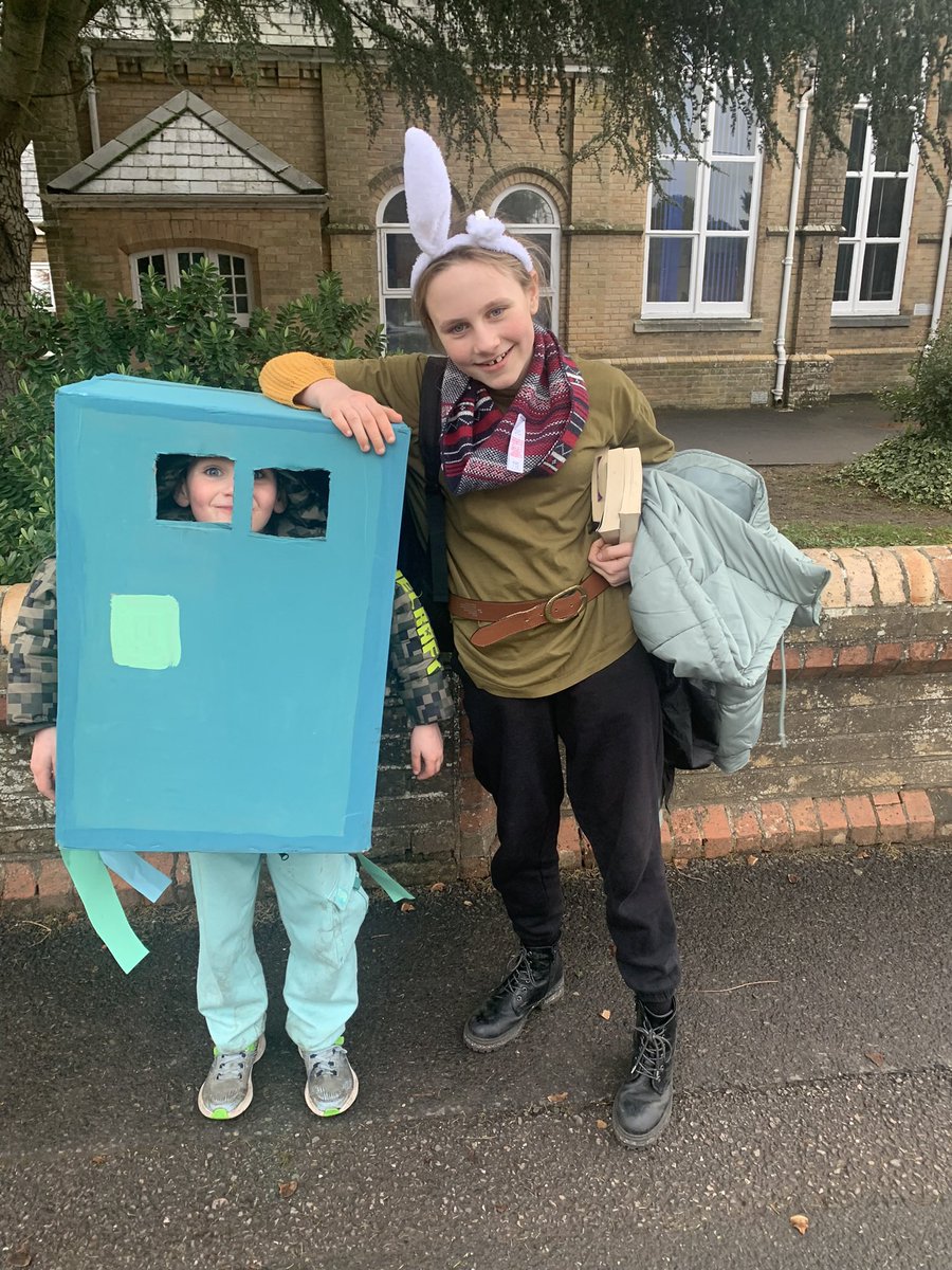 BournemouthBird's tweet photo. @kmlarwood when there’s only one choice of costume for world book day…Podkin One Ear! #podkinoneear #worldbookday #lateposting https://t.co/1igMbgqD2f