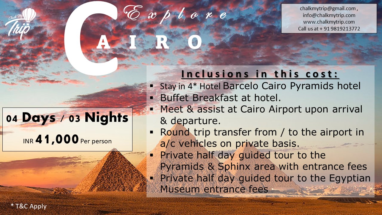 ChalkMyTrip on Twitter "Egypt Book a customize trip to one of your