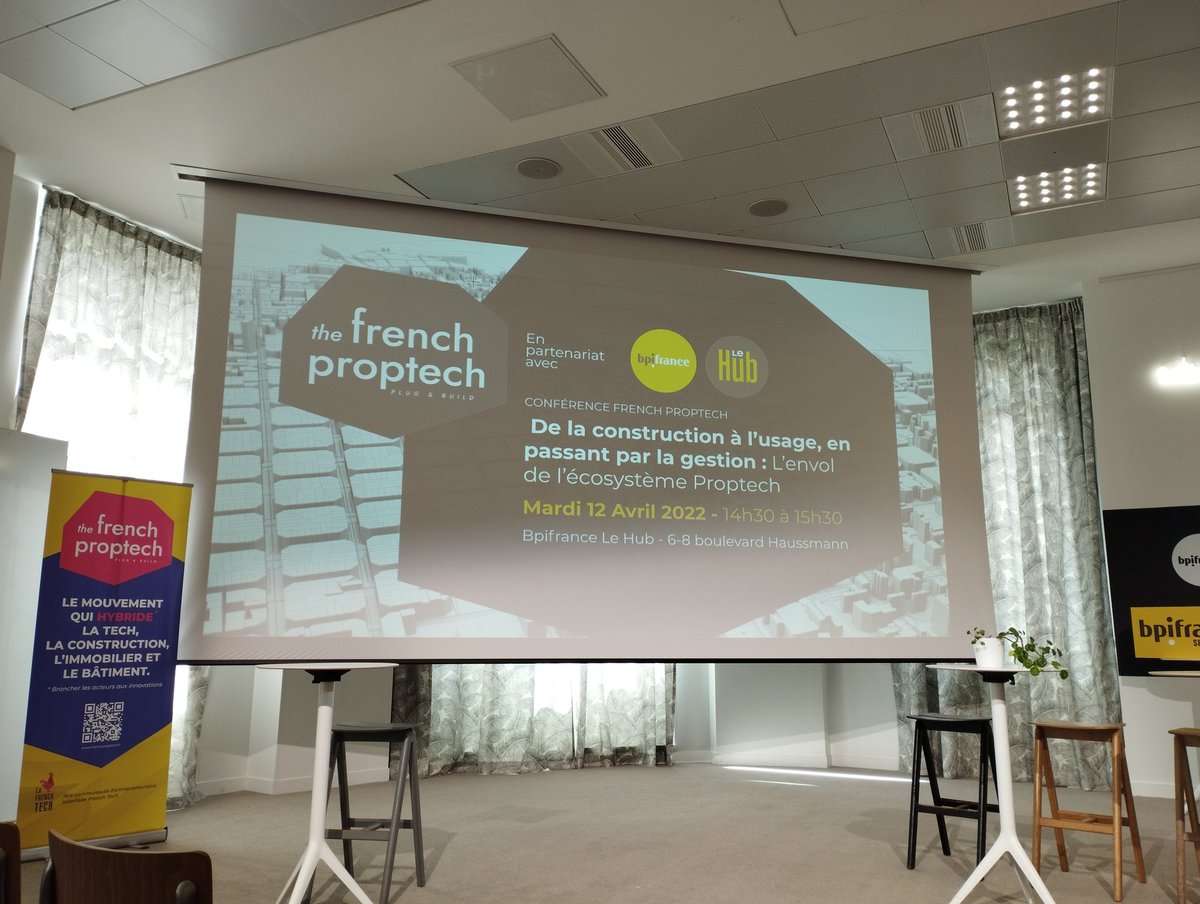 C'est parti pour une après-midi pleine d'apprentissage pour @Buildrz avec @Frenchproptech à @Bpifrance #PropTech #startup #immobilier