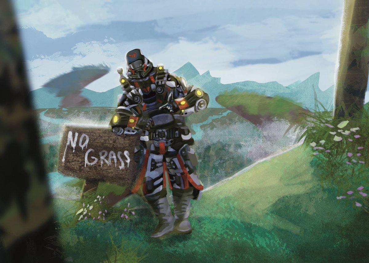 MrchThe's tweet photo. Some amazing art made for my lads by the spectacular artist @cuppops_   

#planetside https://t.co/CVhimNw3Kj