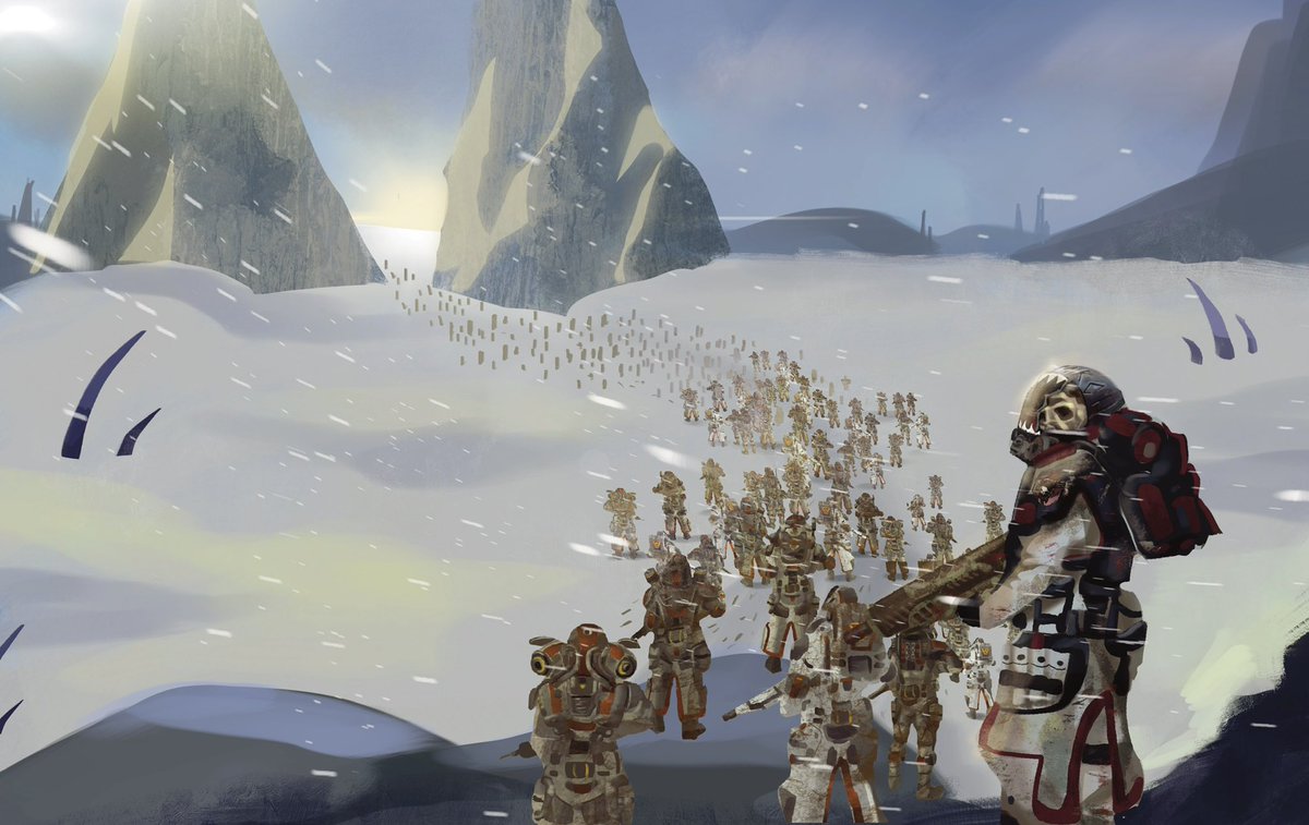 MrchThe's tweet photo. Some amazing art made for my lads by the spectacular artist @cuppops_   

#planetside https://t.co/CVhimNw3Kj