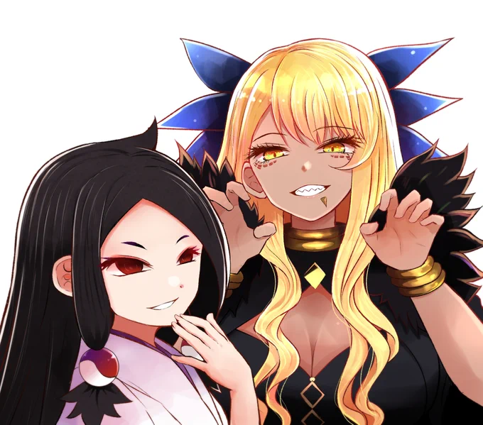 趣味が合いそうな二人
#アンテン様の腹の中
#FGO 