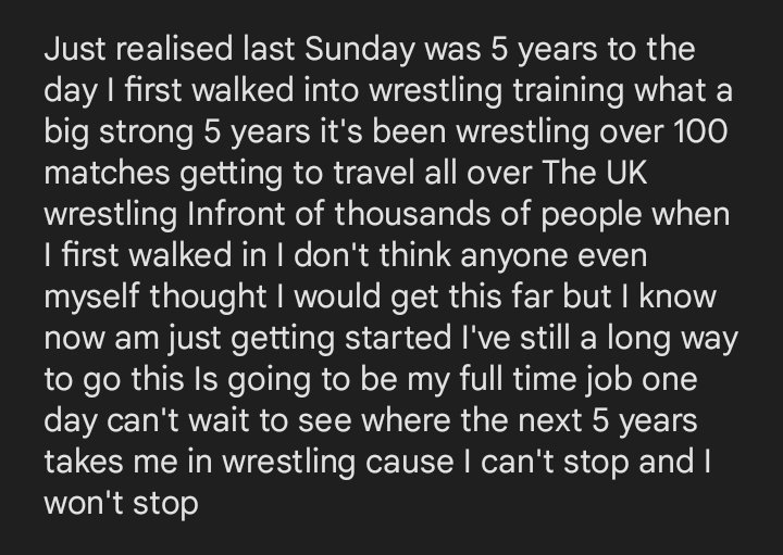 bigstrongmanpw's tweet photo. The Big Strong Man is just getting started wrestling is going to be my full time job one day. https://t.co/brn7tNRkUJ