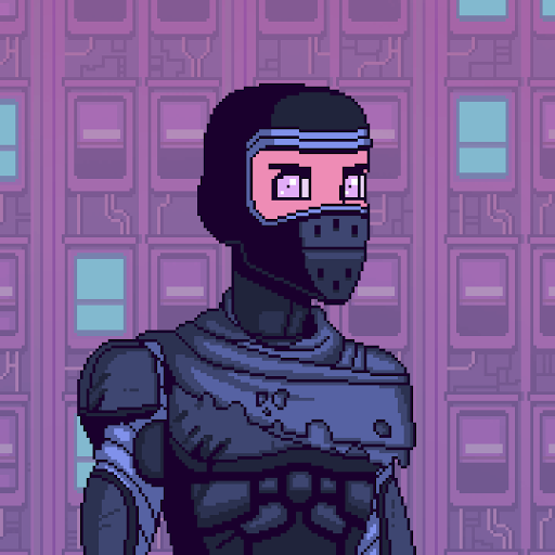 Animetas 7412 bought for Ξ0.89 ($2,708.80)
Avg Price: Ξ0.12
Rare Traits:
type: black ninja - 0.79%
skin: black ninja roboskin - 0.79%
head accessory: ninja mask - 0.47%
eye type: exploring - 0.73%

opensea.io/assets/0x18df6…