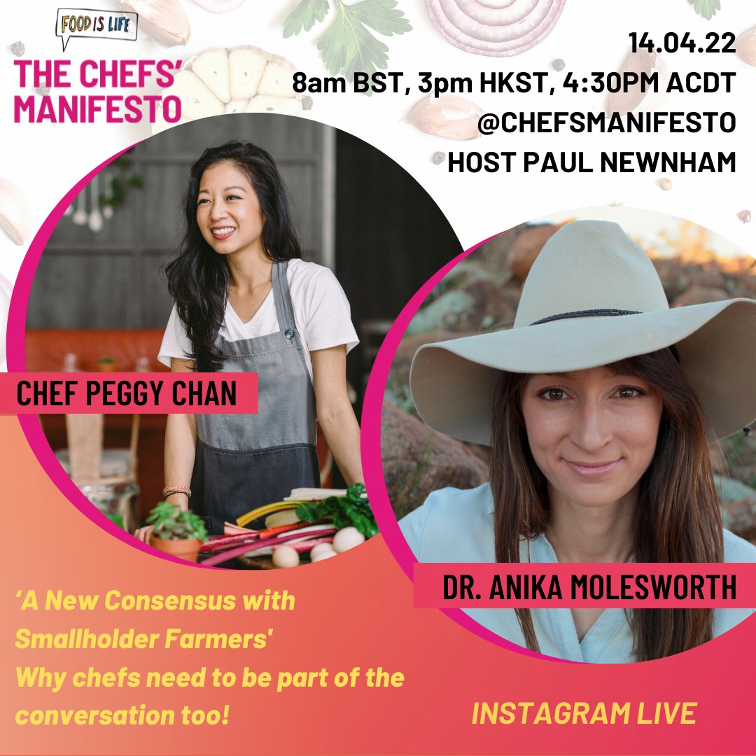 paulnewnham's tweet photo. This Thursday, make sure to tune in! 👩‍🌾👩‍🍳

➡️ More information on the Consensus and link to register for the upcoming 'Chefs and Farmers: A Consensus Conversation' Meeting on 20 April here: https://t.co/pnn30MYEZc 

#GoodFood4All #chefaction https://t.co/2mOmR665Tw
