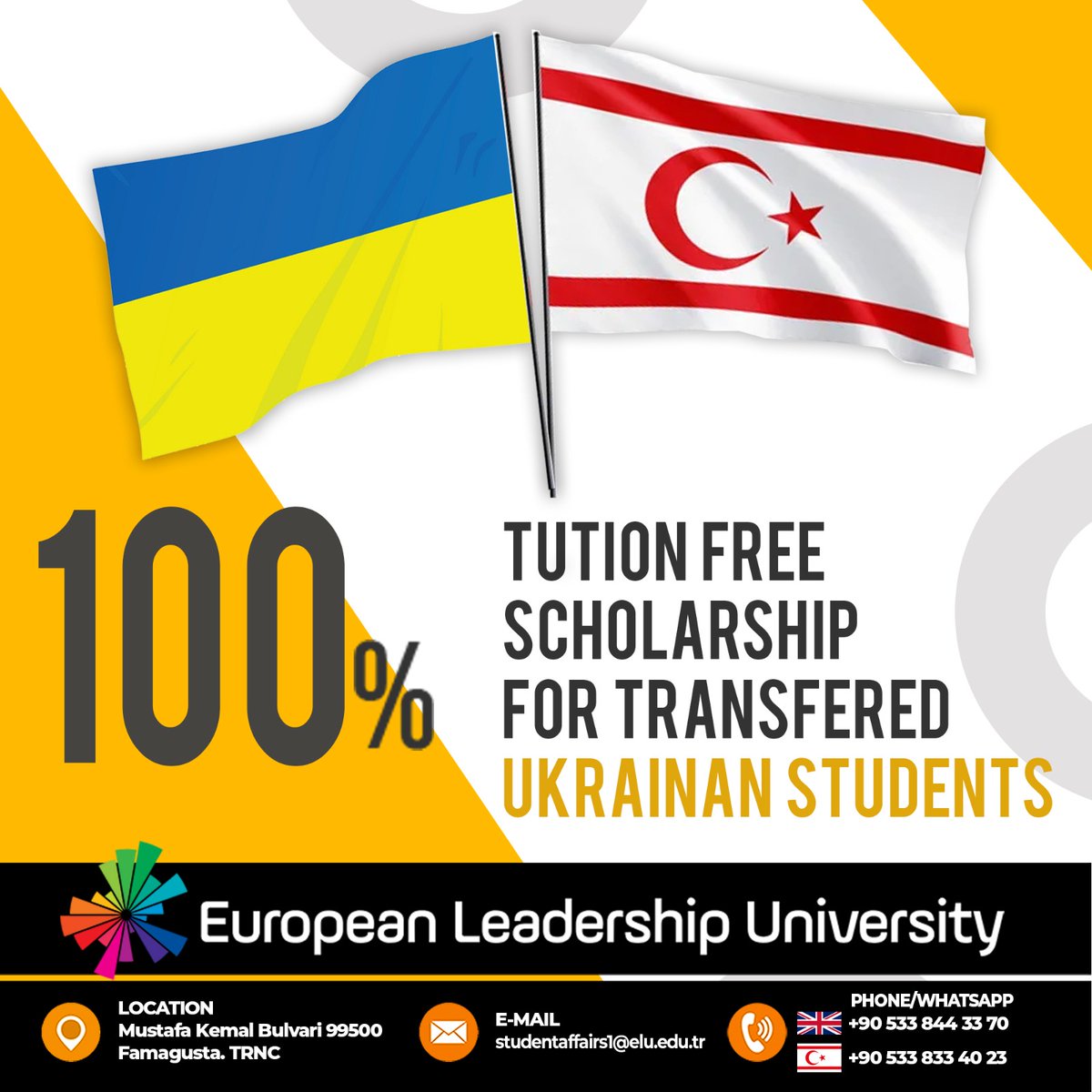 European Leadership University, Cyprus tweet media