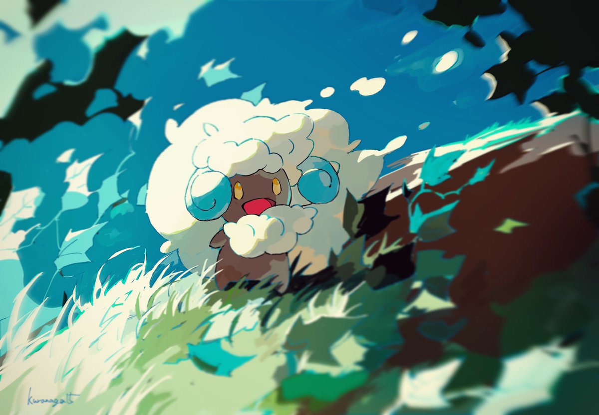 pokemon (creature) no humans solo outdoors grass day standing  illustration images