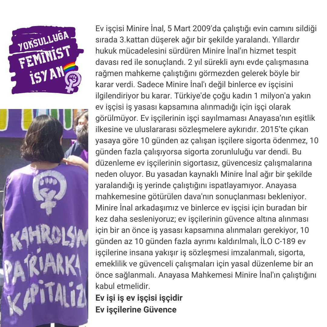 Kadın Cinayetlerine Karşı Feministler tweet media