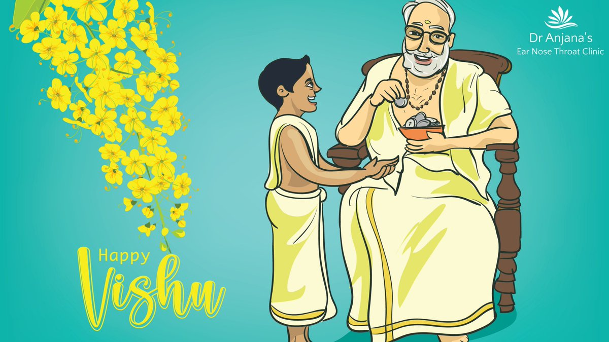 HealthyEarNoseT's tweet photo. Take a vow to bring goodness and joy into the lives of those who are close to us. Wish you a very happy Vishu!  #Vishu2022  #HealthyEarNoseThroat  #ENT  #Mahe  #Vadakara https://t.co/3NDtPN1TgZ