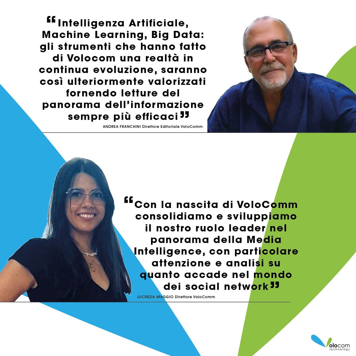 Volocomm's tweet photo. Per analizzare meglio i trend della comunicazione, nasce VoloComm, una divisione di Volocom dedicata all'analisi del media monitoring.
@LucreziaMaggio è il Direttore VoloComm, Andrea Franchini il Direttore Editoriale.
Leggi l'articolo: https://t.co/HE6ojTUGsl
#Volocom #analisi https://t.co/PGsQZKTzaV