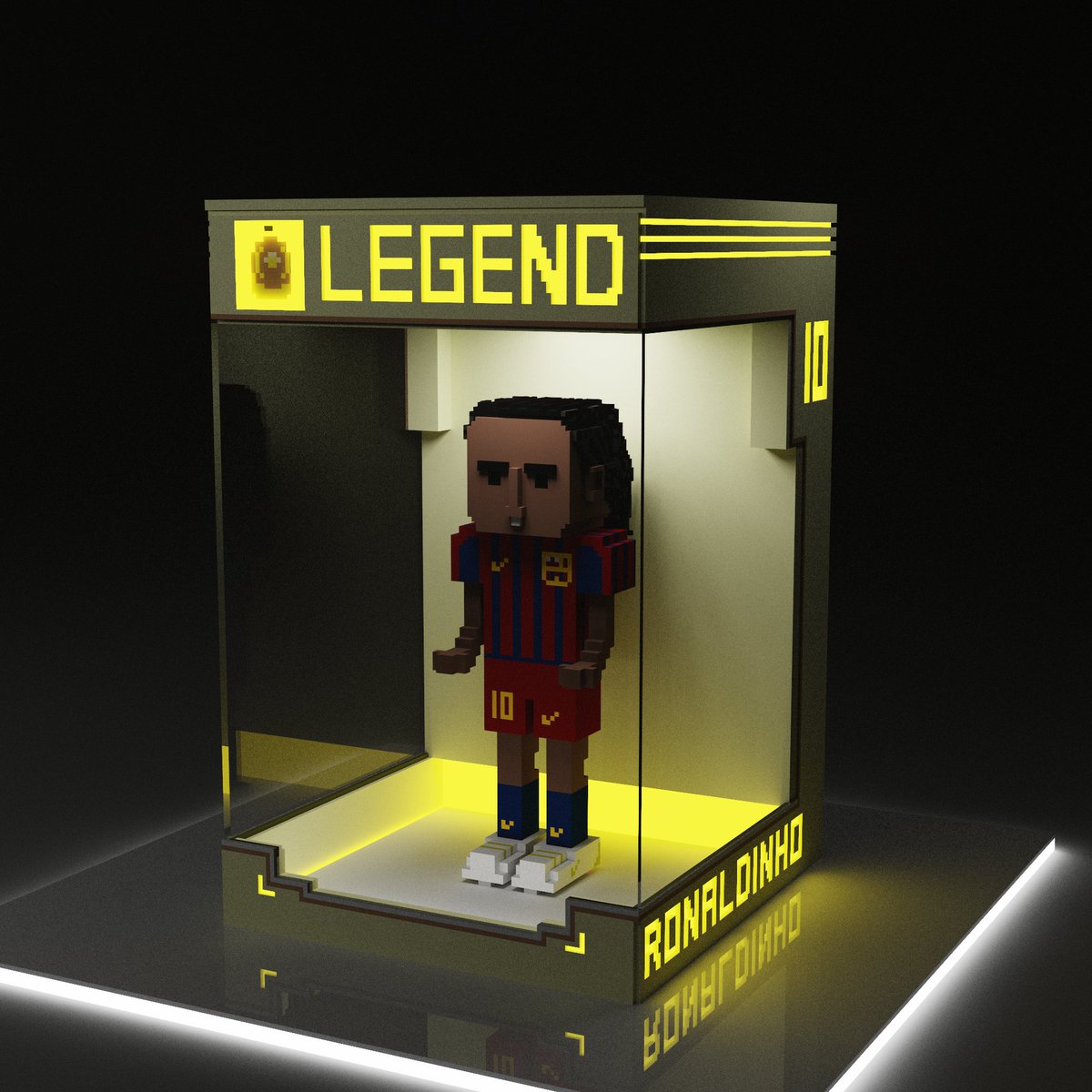 "RONALDINHO - FOOXEL LEGEND #008" collectible! rarible.com/token/0xd7b5f5… #rarible #ethereum #nonfungible #digitalasset #nft via <a href="/rarible/">Rarible</a> #ronaldinho #barcelona #roni #legend #football #soccer #nfts