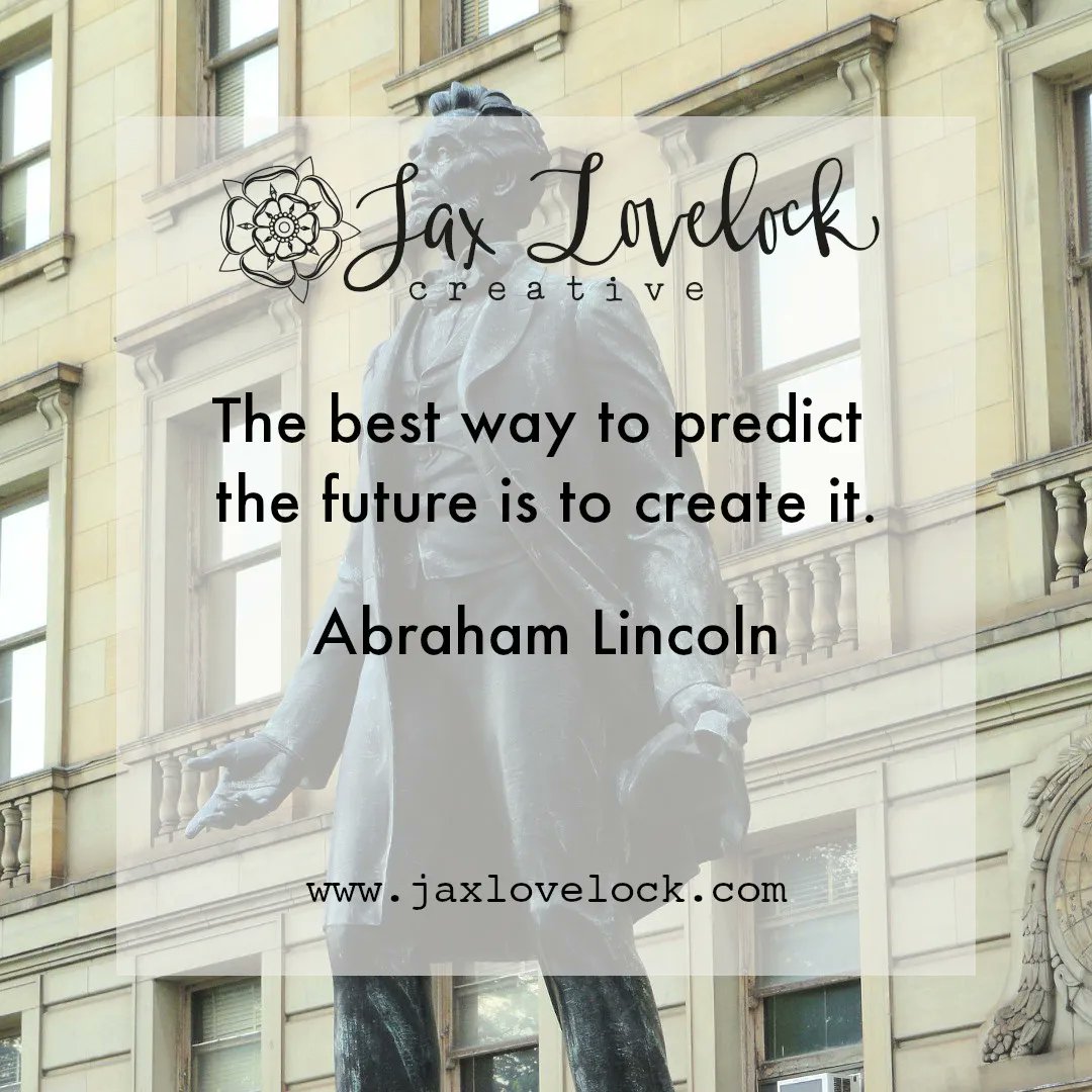 “The best way to predict the future is to create it.”
Abraham Lincoln 

Building the Conditions for Creative Change
buff.ly/35Q1edl (Insta link in bio)

#creativecourage #rewriteyourstory #creativeempowerment #creativesolutions #creativeteams #imagination #creativetalent