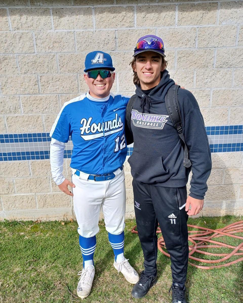 #BANDITSALUMNI 
Taylor Gaspar <a href="/tgaspar323/">tgaspar323</a> and Chris Manzo <a href="/chris/">chris</a>.manzo23 battling over the weekend at @polarparkworcester and <a href="/assumptionuma/">Assumption University</a> . Great weekend for them both! 
#banditsboys #almuni