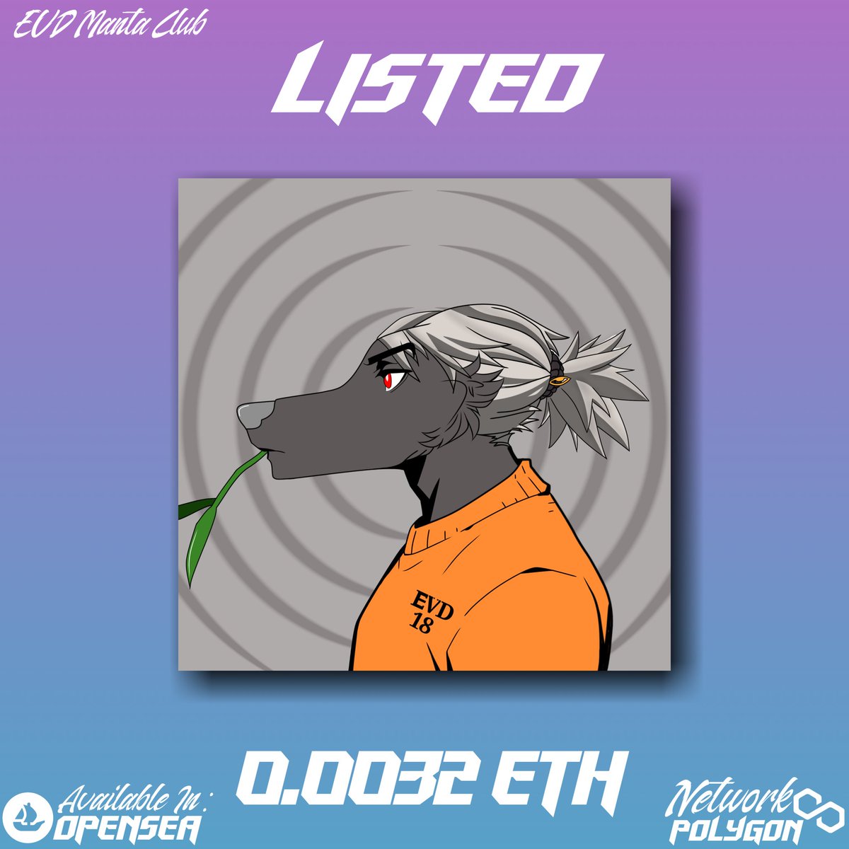 Beastmoongg's tweet photo. "Listed" check right away my Opensea : EVD Manta Club

Follow me @Beastmoongg 
Retweet
Like &amp;🔔

#nft #nftart #nfts #collectionnft #collectiblenft #opensea #openseanft #openseaart #desing #art https://t.co/74d5tEkJrs