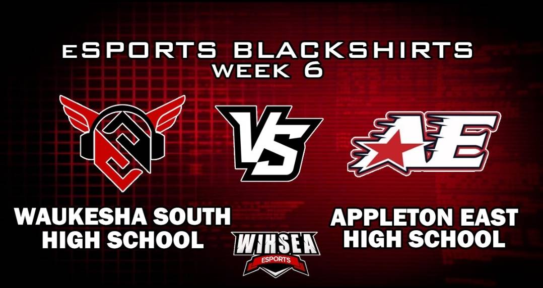 Wshsbooster's tweet photo. eSports remains #VirtuallyUnbeatable going into week 6! Good luck, team! #BlackshirtPride #BeLegendary @wshsfans @goyablackshirts https://t.co/1ofpEBeFE6