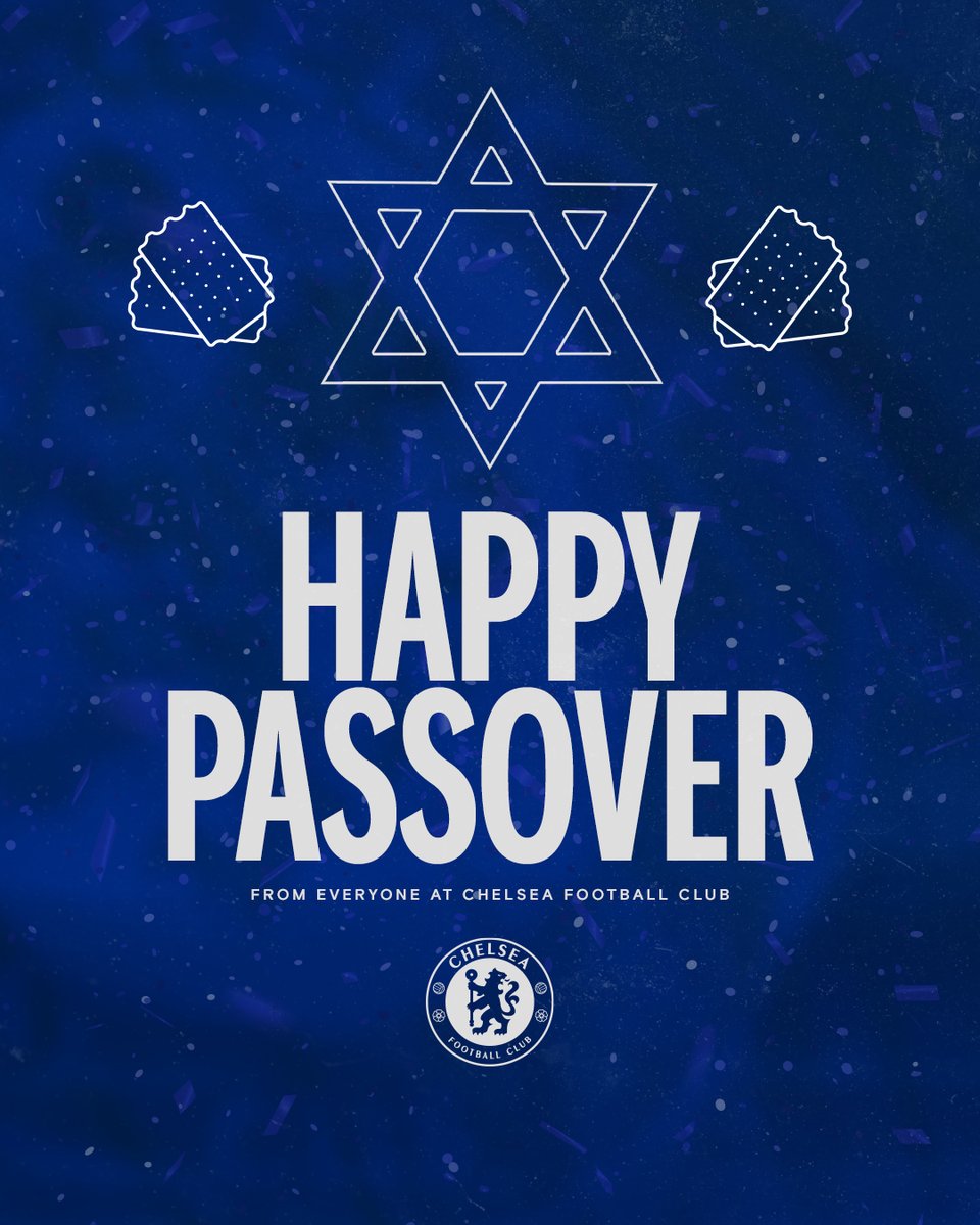 Happy Passover to all Blues celebrating! 💙

Chag Pesach sameach.