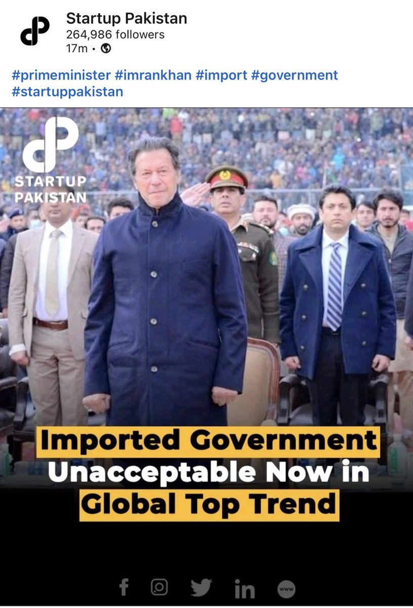 FahadMughal37's tweet photo. @KhSaad_Rafique This regime change is not acceptable untill fresh elections held. Don't let down this trend
👇👇👇👇👇👇
#امپورٹڈ_حکومت_نامنظور https://t.co/CoZ1Z8HXrC