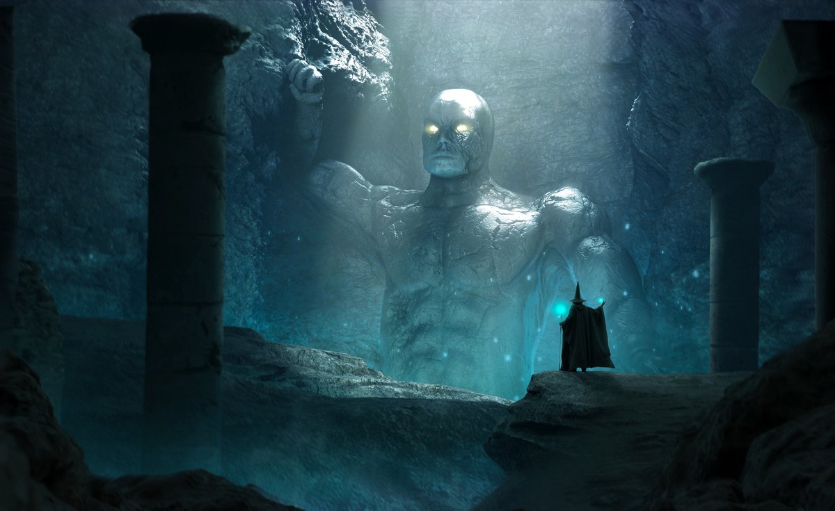 Myzart1's tweet photo. 🦾"God of the earth" - Awakening
✅0,04 $ETH on Polygon

-Size 3984 x 2440 px
-Soft: ZBrush, Photoshop

-Check out my new NFT on OpenSea! 🥳https://t.co/h6ewb3r37W via @opensea 

#NFTCommunity #NFTartist #nftart #NFTProject #NFTdrop #NFTCommunityCryptoArt #art #Magic #ZBrush #3D https://t.co/Q5vbVV7o4g