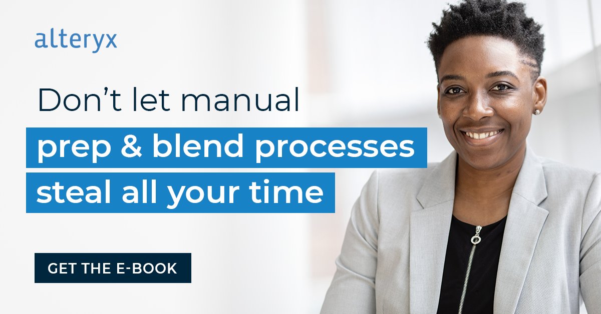 nige_faulkner's tweet image. Get our e-book, &quot;Five Reasons Spreadsheet Users Will Love Cloud Analytics,&quot; to see five processes you can update to take back your time. Read more: ow.ly/YTat103yeIl #Analytics #AnalyticsAutomation #AlteryxCloud