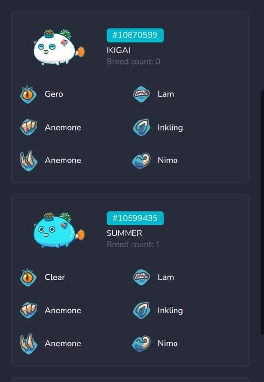 wonderstruckNFT's tweet photo. Looking for Axie Infinity Scholar (2) slots. Preferably with experience and is capable handling this AAB team.
(50/50, speed 57, double aqua, bird speed 61) 

Comment, Follow, RT 

#axieinfinityscholarship #AxieScholarship 
#axieinfinity https://t.co/VXksGw8hsp