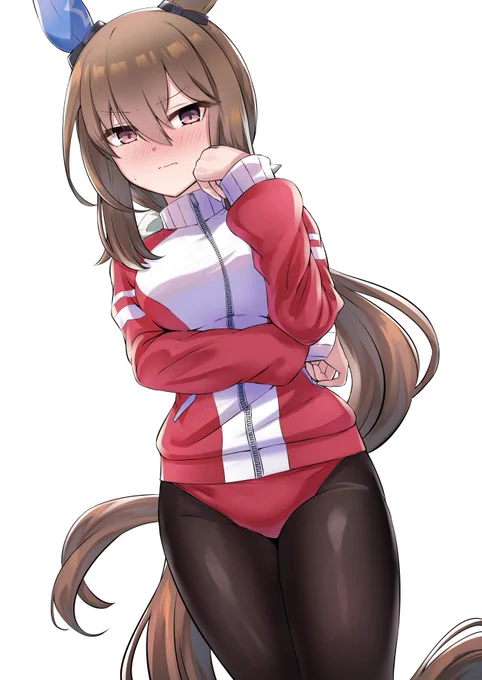 Skebより ジャージブルマアヤベさん(+差分) #ウマ娘 